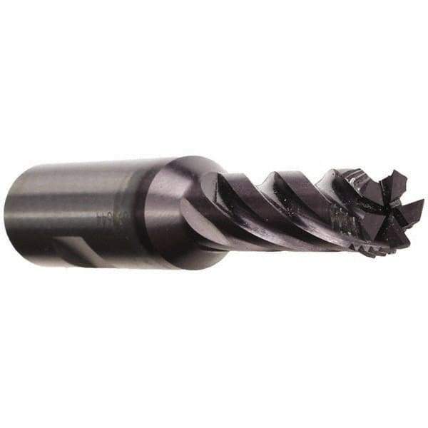 Emuge - 14x2, 0.4362" Cutting Diam, 4 Flute, Solid Carbide Helical Flute Thread Mill - Internal Thread, 9.1mm LOC, 98mm OAL, 16mm Shank Diam - Exact Industrial Supply