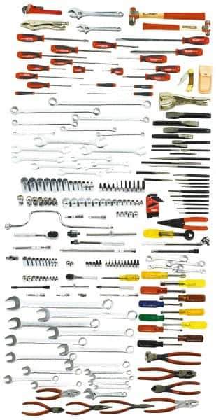 Proto - 233 Piece Mechanic's Tool Set - Tools Only - Exact Industrial Supply