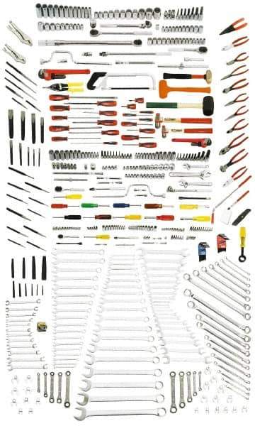 Proto - 497 Piece Mechanic's Tool Set - Tools Only - Exact Industrial Supply