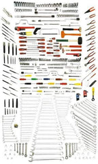 Proto - 497 Piece Mechanic's Tool Set - Tools Only - Exact Industrial Supply