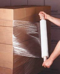 Nifty Products - 20" x 1,000' 70 Gauge Clear Stretch & Pallet Wrap - Exact Industrial Supply