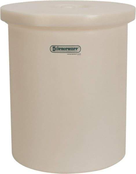 Bel-Art - 15 Gal Jar - Polyethylene, Translucent, 20-1/2" High, 3/4" Cap - Exact Industrial Supply