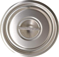 VOLLRATH - Round Stainless Steel Lid - Use with 78740 - Exact Industrial Supply