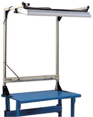 Qualtech - Workbench & Workstation Power Bar - Use with Hubbell 6' Workbenches - Exact Industrial Supply