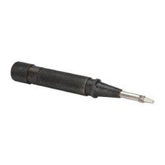 Value Collection - 5/8" Automatic Center Punch - 5-1/2" OAL, Steel - Exact Industrial Supply