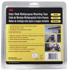 3M - 3/4" x 7 Yd Acrylic Adhesive Double Sided Tape - Exact Industrial Supply