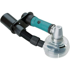 Dynabrade - 3" Max Disc, 15,000 RPM, Pneumatic Handheld Disc Sander - 21 CFM, 1/4 NPT Inlet, 0.4 hp, 90 psi - Exact Industrial Supply