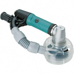 Dynabrade - 3" Max Disc, 15,000 RPM, Pneumatic Handheld Disc Sander - 21 CFM, 1/4 NPT Inlet, 0.4 hp, 90 psi - Exact Industrial Supply