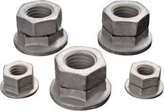 DISC-LOCK - 3/8-16 UNC Grade 8 Steel Free Spinning Hex Lock Nut - Magni 565 Finish - Exact Industrial Supply