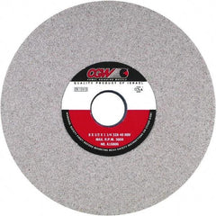 Camel Grinding Wheels - 10" Diam x 3" Hole x 1" Thick, J Hardness, 46 Grit Surface Grinding Wheel - Aluminum Oxide, Type 1, Medium Grade, Vitrified Bond, No Recess - Exact Industrial Supply