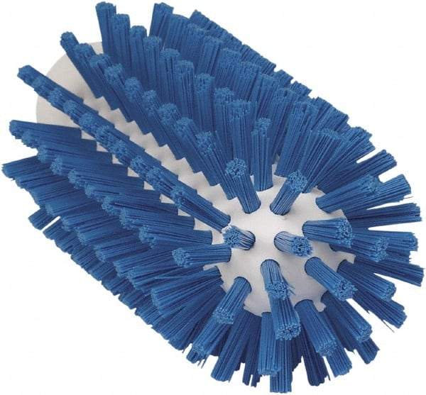 Vikan - 2-1/2" Diam Polyester Tube Brush - 6" OAL, 5-1/4" Head Length, Polypropylene Handle - Exact Industrial Supply