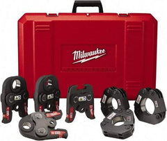 Milwaukee Tool - Handheld Shear/Nibbler Pressing Tool Jaws - For Use with Pressing Tools - Exact Industrial Supply