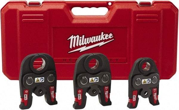 Milwaukee Tool - Handheld Shear/Nibbler Pressing Tool Jaws - For Use with Pressing Tools - Exact Industrial Supply