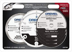 Dremel - Rotary Cut-Off Wheel Set - Use with Ultra Saw - Exact Industrial Supply