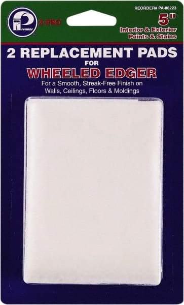 Premier Paint Roller - 5" Paint Pad - For Wheeled Edgers - Exact Industrial Supply