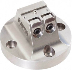 Raptor Workholding - 3/4" Jaw Width, 3" High x 4.97" Wide Dovetail Vise - For Use with 4 & 5 Axis Workholding Systems - Exact Industrial Supply