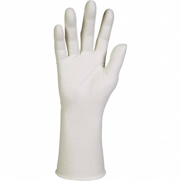 Disposable Gloves: Size X-Large, 6.3 mil, Nitrile White, 12″ Length, Static Dissipative