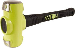 Wilton - 8 Lb Head, 16" Long Sledge Hammer - Steel Head, Steel Handle with Grip - Exact Industrial Supply