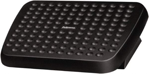 FELLOWES - 17-5/8 Inch Wide, 3-3/4 to 3-3/4 Inch High Footrest - Graphite, 3.66 Lbs. Shipping Weight - Exact Industrial Supply