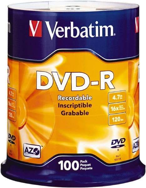 Verbatim - DVD-R Discs - Exact Industrial Supply