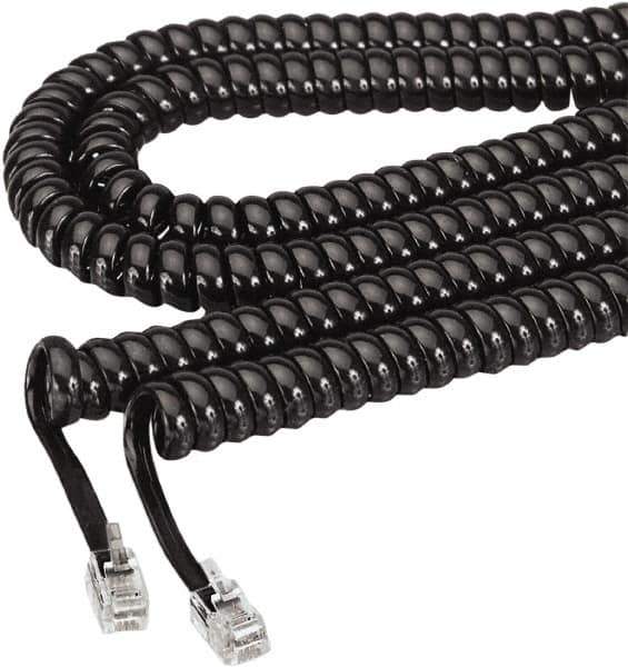 Softalk - Coiled Phone Cord - Exact Industrial Supply