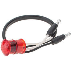 Truck-Lite - 3/4" Long, Red LED Marker Clearance - 12 Volts - Exact Industrial Supply
