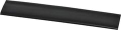 Made in USA - 6" Long, 2:1, PVC Heat Shrink Electrical Tubing - Black - Exact Industrial Supply