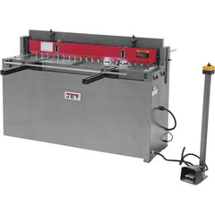 Jet - Floor Shears Power Type: Pneumatic Blade Length (Inch): 52 - Exact Industrial Supply