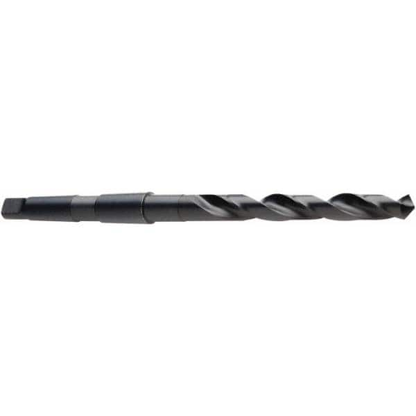 DORMER - 53/64", 2MT 118° Point High Speed Steel Taper Shank Drill Bit - Exact Industrial Supply