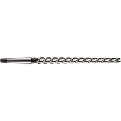 DORMER - 5mm Pin, 1/4" Diam, 0.1931" Small End, Morse Taper Shank, 73mm Flute, Taper Pin Reamer - Exact Industrial Supply