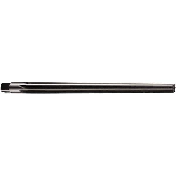 DORMER - 2mm Pin, 0.1127" Diam, 0.0749" Small End, 2.86mm Diam Straight Shank, 48mm Flute, Taper Pin Reamer - Exact Industrial Supply