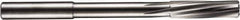 DORMER - 2.5mm Solid Carbide 4 Flute Chucking Reamer - Spiral Flute, 4mm Straight Shank, 16mm Flute Length, 59mm OAL - Exact Industrial Supply