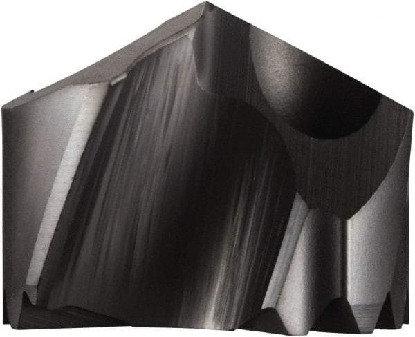 DORMER - Series R950, 1-5/8" Diam 140° Replaceable Drill Tip - Carbide, TiAlN Finish, Through Coolant - Exact Industrial Supply