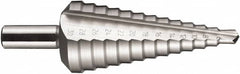 DORMER - 13 Hole Sizes, 6 to 30mm Hole Diam High Speed Steel Step Drill Bit - Exact Industrial Supply