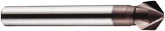 DORMER - 6mm Shank Diam, 3 Flute 100° High Speed Steel Countersink - Exact Industrial Supply