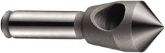 60mm Head Diam, 20mm Shank Diam, 1 Flute 90° Cobalt Countersink Bright Finish, 166mm OAL, Single End, Straight Shank, Right Hand Cut