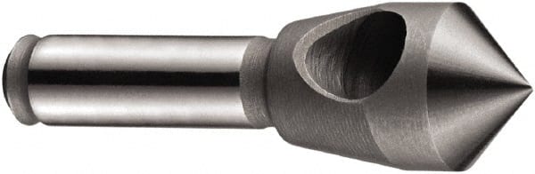 DORMER - 35mm Head Diam, 15mm Shank Diam, 1 Flute 90° Cobalt Countersink - Exact Industrial Supply