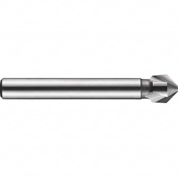 DORMER - 10mm Shank Diam, 3 Flute 90° High Speed Steel Countersink - Exact Industrial Supply