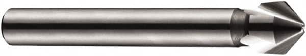 DORMER - 10mm Shank Diam, 3 Flute 90° High Speed Steel Countersink - Exact Industrial Supply