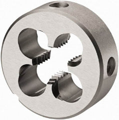 DORMER - PG9x18.00 PG Thread, High Speed Steel Round Die - 10mm Thick, Right Hand Thread, Series F190 - Exact Industrial Supply