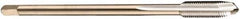 DORMER - M20x1.50 Metric Fine, 4 Flute, Bright Finish, Cobalt Spiral Point Tap - Plug Chamfer, Right Hand Thread, 125mm OAL, 24mm Thread Length, 16mm Shank Diam, 6H Class of Fit, Series EP10 - Exact Industrial Supply