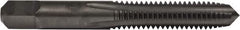 Union Butterfield - 7/8-9 UNC 3B 4 Flute Oxide Finish High Speed Steel Straight Flute Standard Hand Tap - Plug, Right Hand Thread, 4-11/16" OAL, 2-7/32" Thread Length, H4 Limit, Oversize - Exact Industrial Supply