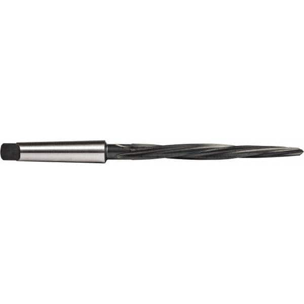 Union Butterfield - 5/8" Reamer Diam, 3/8" Small End Diam, 2MT Morse Taper Shank, 6-1/8" Flute, Bridge Reamer - Exact Industrial Supply