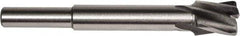 Union Butterfield - 1/4" Diam, 1/4" Shank, Diam, 4 Flutes, Straight Shank, Interchangeable Pilot Counterbore - 2-3/8" OAL, 1/2" Flute Length, Bright Finish, High Speed Steel, Aircraft Style - Exact Industrial Supply