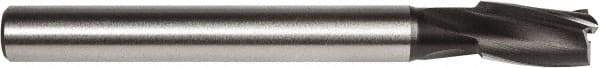 Union Butterfield - 15/16" Diam, 1/2" Shank, Diam, 3 Flutes, Straight Shank, Interchangeable Pilot Counterbore - 5-3/8" OAL, 1-1/4" Flute Length, Bright Finish, High Speed Steel, Aircraft Style - Exact Industrial Supply