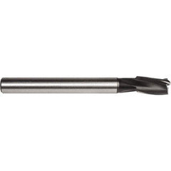 Union Butterfield - 17/32" Diam, 1/2" Shank, Diam, 3 Flutes, Straight Shank, Interchangeable Pilot Counterbore - Exact Industrial Supply