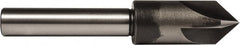 Union Butterfield - 1/2" Head Diam, 1/2" Shank Diam, 4 Flute 82° High Speed Steel Countersink - Exact Industrial Supply