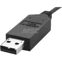 Mahr - Drop Indicator Accessories; Accessory Type: USB Data Output Cable ; For Use With: MarCal 31 EW; MarTest 800 EW; 800 EWL Digital Test Indicator ; Calibrated: No ; Traceability Certification Included: No ; Size (Meters): 2.00 - Exact Industrial Supply