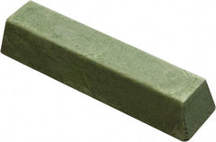 Camel Grinding Wheels - 1 Bar C-3 Compound - Compound Grade Extra Fine, 2,000 Grit, Green, For Fine Polishing, Use on Aluminum, Stainless Steel & Steel - Exact Industrial Supply