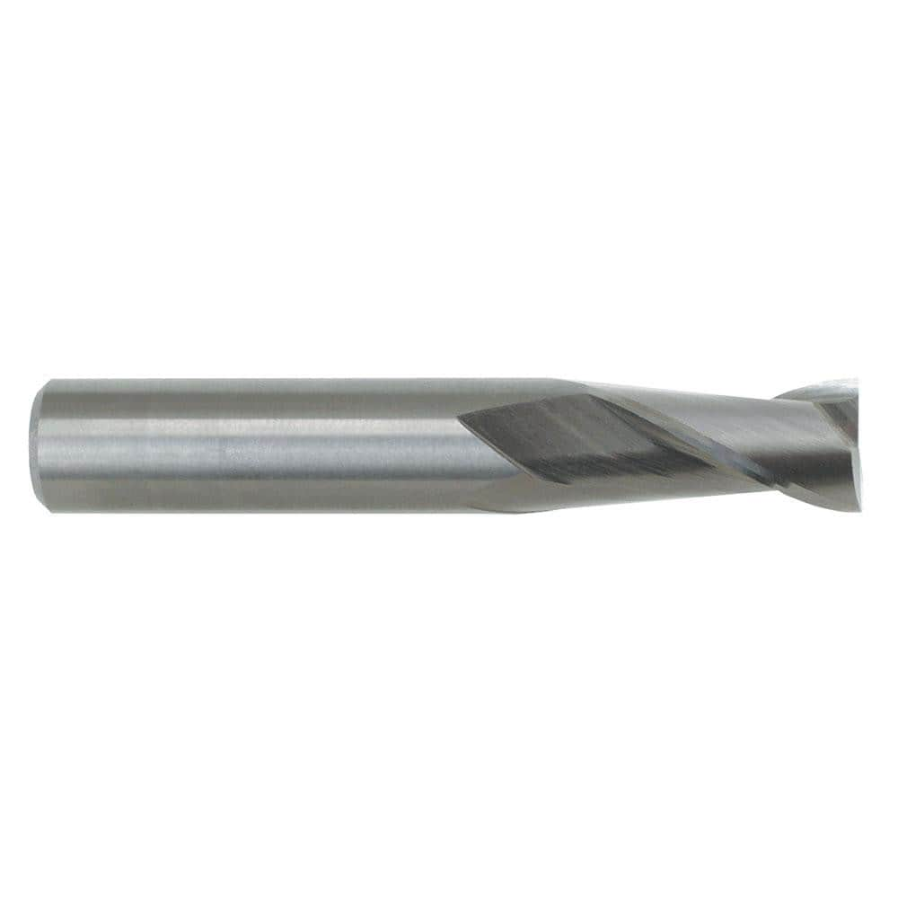 Corner Radius End Mill: 5/16″ Dia, 13/16″ LOC, 0.015″ Radius, 2 Flutes, Solid Carbide 2-1/2″ OAL, 5/16″ Shank Dia, 30 ° Helix, Bright/Uncoated, Corner Radius End, Centercutting, Series 121